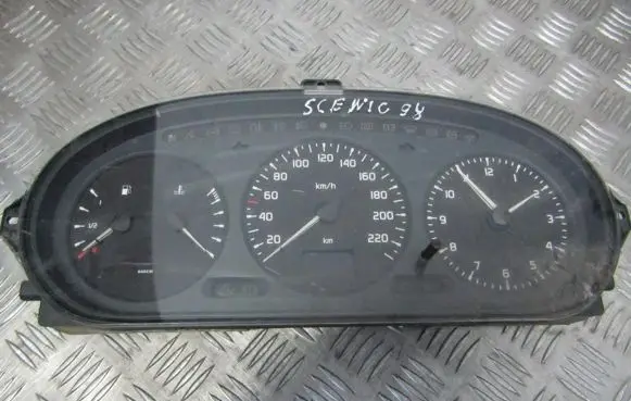 Renault Scenic I Speedometer (instrument cluster) 7700424219G 21648629-0