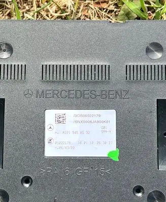Mercedes-Benz S W221 Comfort/convenience module 2215458532 05022179