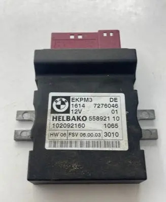 BMW X5 E70 Fuel injection pump control unit/module 7276046 102092160 55892110