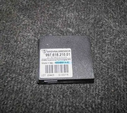 Porsche Cayman 987 Alarm control unit/module 99761821001