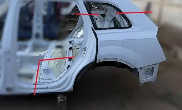Audi Q7 4M Rear quarter panel 