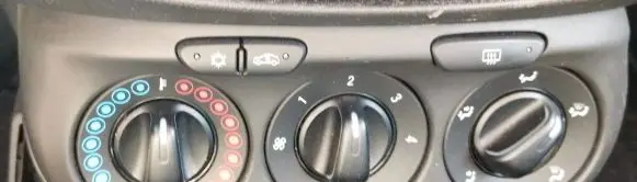 Opel Adam Climate control unit