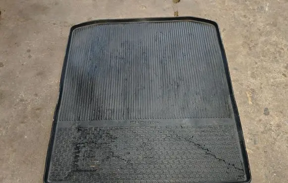 Skoda Superb B8 (3V) Rubber trunk/boot mat liner 3V3863823