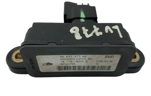 Citroen DS3 ESP acceleration yaw rate sensor 9663737780 10170106393