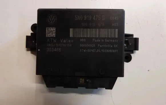 Volkswagen Touran II Parking PDC control unit/module 5N0919475D 303466 1Q0919475