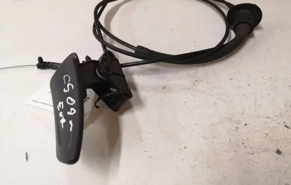 Engine bonnet (hood) release handle
