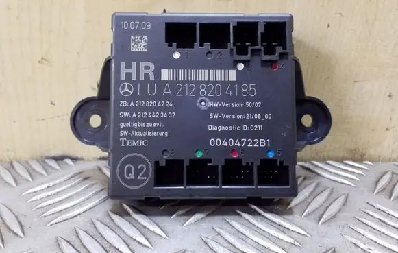 Mercedes-Benz E W212 Door control unit/module A2128204185
