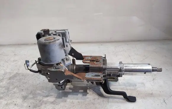 Steering wheel axle