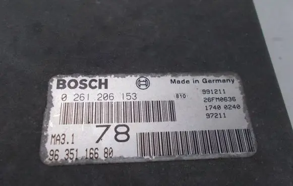 Peugeot 106 Engine control unit/module ECU 0261206153
