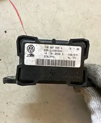 Audi A3 S3 8P ESP acceleration yaw rate sensor 7H0907655A 10170103663