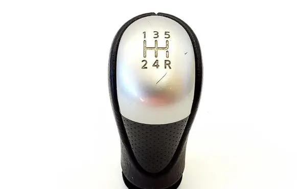 Nissan Note (E12) Gear lever shifter trim leather/knob 
