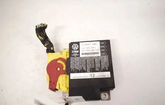 Volkswagen PASSAT B6 Airbag control unit/module 3c0909605j