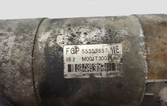 Opel Signum Starter motor 55353857 M001T30071