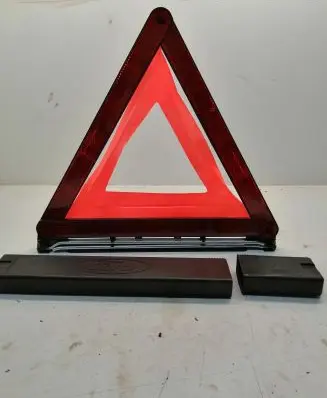 Emergency warning sign