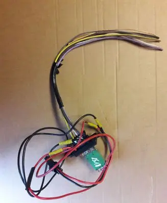 Renault Scenic II - Grand scenic II Heater blower fan relay 