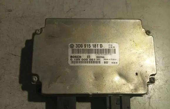 Volkswagen Phaeton Battery control module 3D0915181D 160025AA 0199000001
