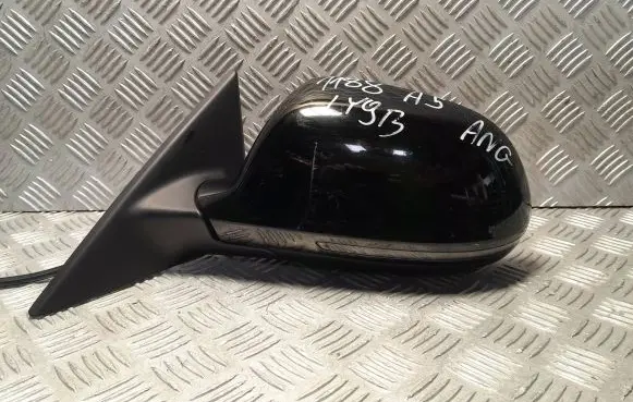 Audi A5 8T 8F Front door electric wing mirror 598557264