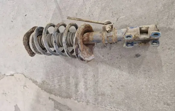 Volvo V70 Front shock absorber with coil spring