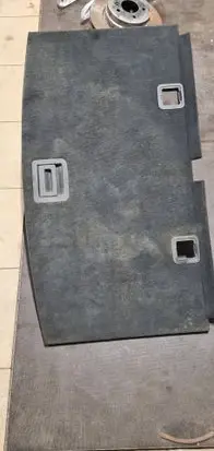 Audi Q7 4L Trunk/boot floor carpet liner 4L0863462AE 327931001