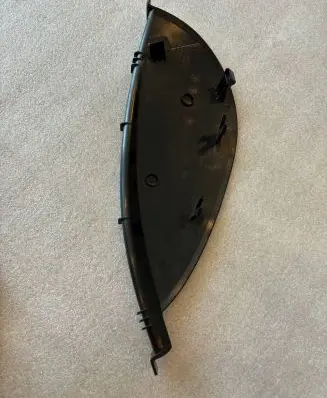 Dashboard side end trim