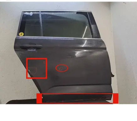 Rear door