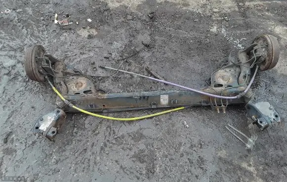 Rear axle beam