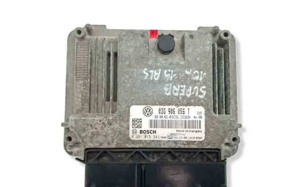 Skoda Superb B6 (3T) Engine control unit/module 03G906056T 03G906021AB 0281015341