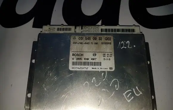 Mercedes-Benz CL C215 ESP (stability system) control unit A0315450832 0315450832