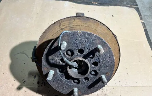 Ford Transit Front wheel hub spindle knuckle