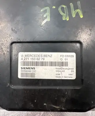 Mercedes-Benz E W211 Engine control unit/module A2711536279 VM4LKE 5WK90490