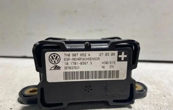 Volkswagen Golf V ESP acceleration yaw rate sensor 7H0907652A DD78C2721Y 10170103673