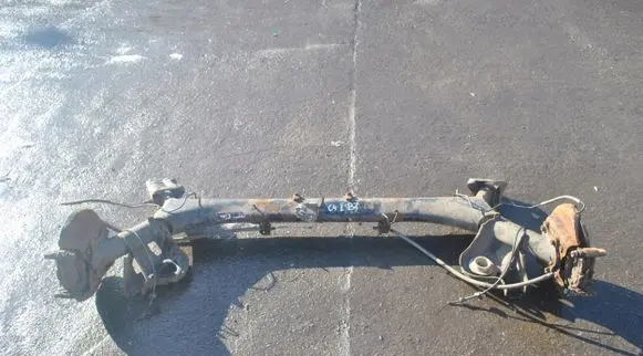 Citroen C4 II Rear axle beam with reductor BELKAC4IIB7