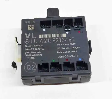 Mercedes-Benz C W204 Door control unit/module A2124422732 A2128203485