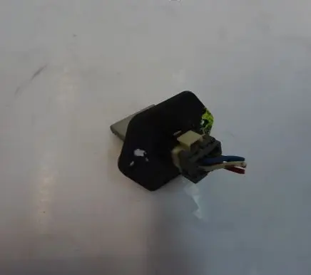 Heater blower motor/fan resistor