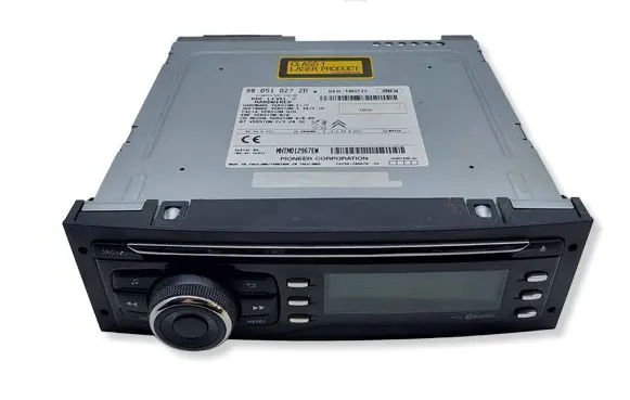 Citroen C-Zero Radio/CD/DVD/GPS head unit 98051027ZD DEH1807ZC