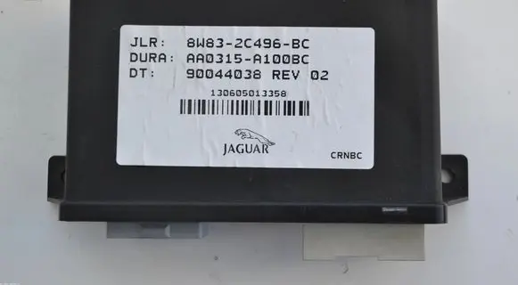 Jaguar XF X250 Rear brake EMF control unit/module 8W832C496BC