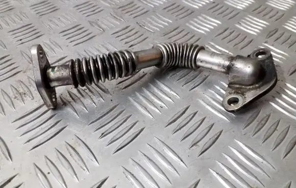 Fiat Croma Turbo turbocharger oiling pipe/hose 55198684