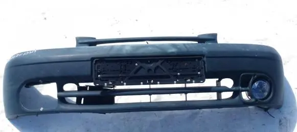 Renault Kangoo I Front bumper juoda
