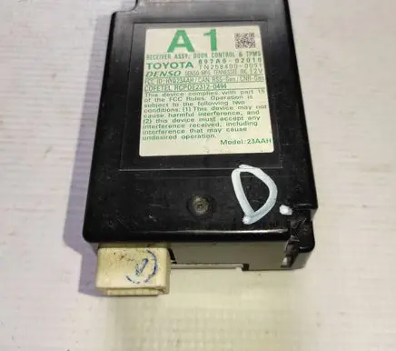 Toyota Corolla E160 E170 Tire pressure control unit 897A002010