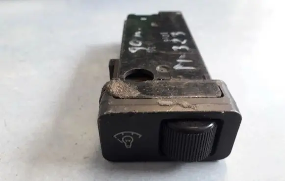 Panel lighting control switch