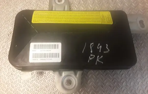 Front door airbag