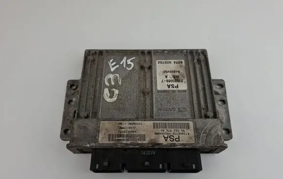 Citroen C3 Engine control unit/module 9649433980 9656297680