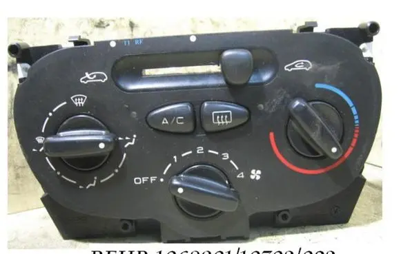 Peugeot 206 Climate control unit 1068901 85858
