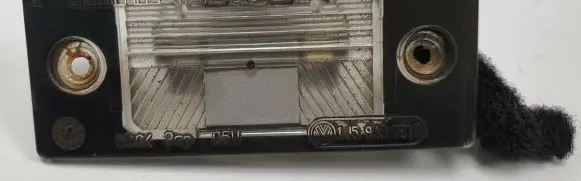 Volkswagen PASSAT B5.5 Number plate light