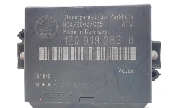 Skoda Octavia Mk2 (1Z) Parking PDC control unit/module 1Z0919283B