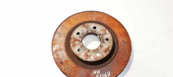 Nissan Qashqai Front brake disc ventiliuojamas
