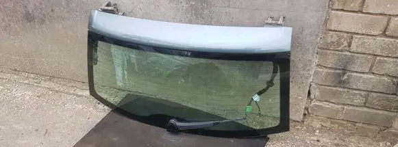 Volkswagen Touareg I Rear windscreen/windshield window 