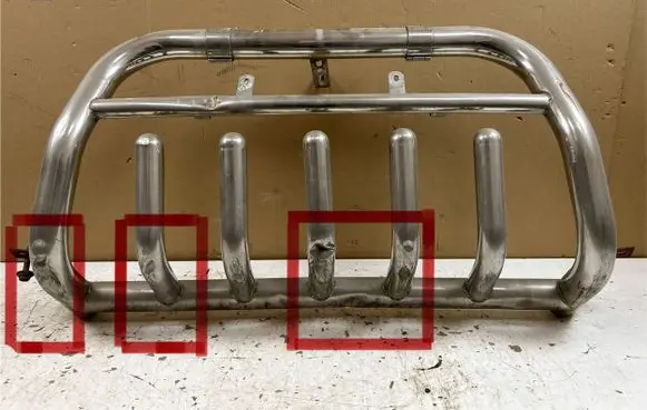 Fiat Ducato Bumper protection for All-terrain vehicles (jeeps) 