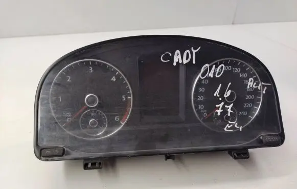 Volkswagen Caddy Speedometer (instrument cluster) 2K0920865E VDD02430 1219015526