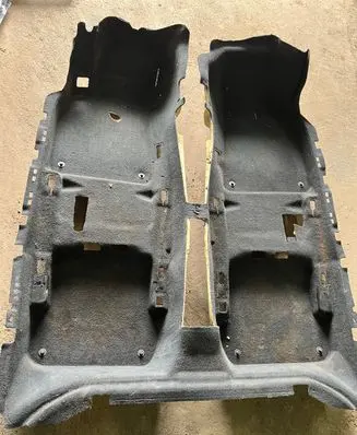 Audi A4 S4 B7 8E 8H Front floor carpet liner 8E1863021